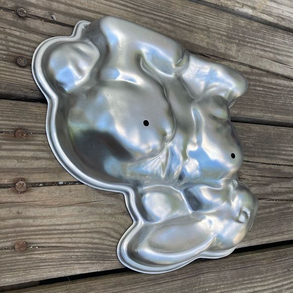 VINTAGE WILTON RABBIT JELLO CAKE PAN MOLD EASTER/SPRING - Picture 3 of 5